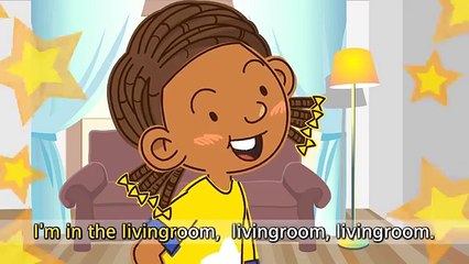 Where are you? Im in the bathroom bedroom kitchen livingroom. (In the house) - English rap