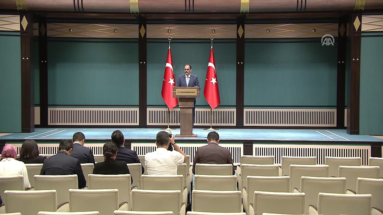 Cumhurbaşkanlığı Sözcüsü Kalın: 'İhtiyaca binaen haftada bir, iki haftada bir olabilir' - ANKARA