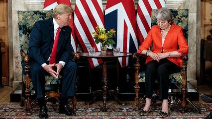 Επεισοδιακή επίσκεψη Τραμπ στη Μεγάλη Βρετανία