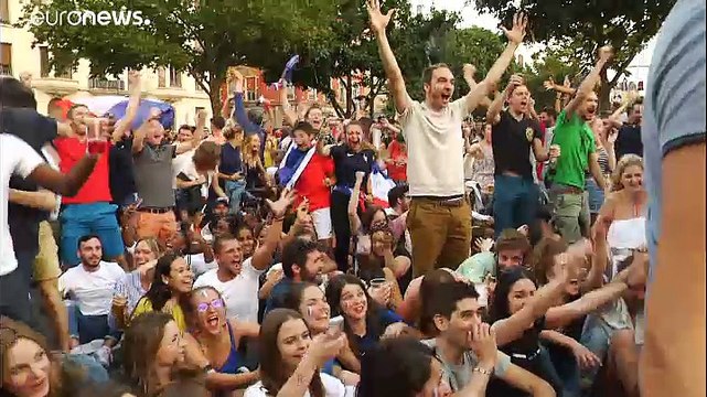 Μουντιάλ: Στους δρόμους οι Γάλλοι για την πρόκριση στον τελικό!