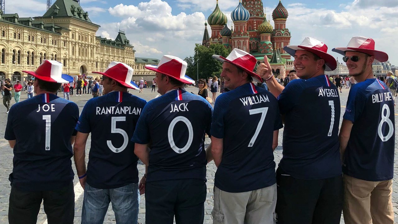 Mondial 2018 : "les Daltons" en Russie pour la finale