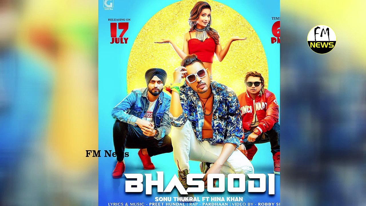 Hina Khan's music Video ‘BHASOODI’ Teaser OUT