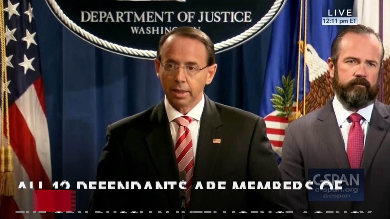 12 Russians Indicted In Mueller Probe