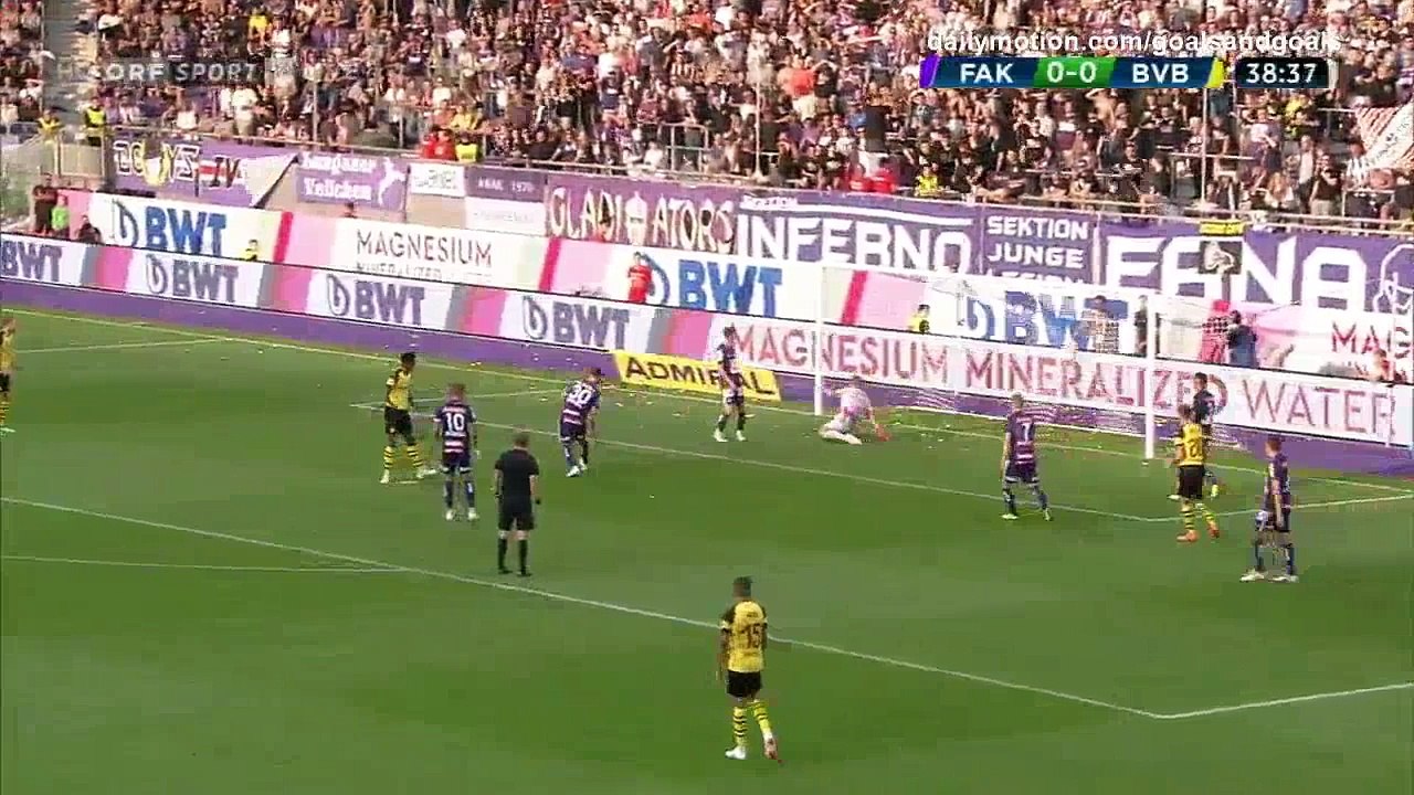 Alexander Isak Goal HD - Austria Vienna 0 - 1 Borussia Dortmund - 13.07.2018 (Full Replay)
