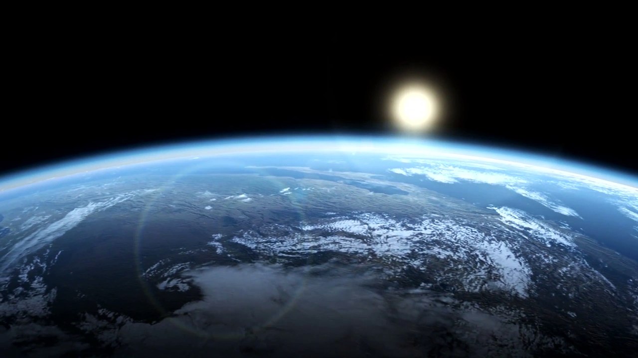 Earth From Space Animation