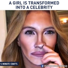 5-Minute Crafts - A girl is transformed into a celebrity - Facebook
