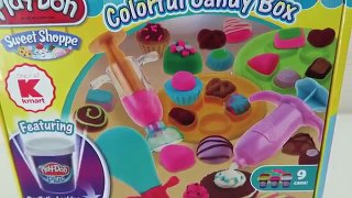 Play Doh Sweet Shoppe Colorful Candy Box Playset!