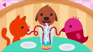 Kids Learn Colors Numbers Shapes - Fun Toddlers Education Cartoon Game Sago Mini Pet Cafe