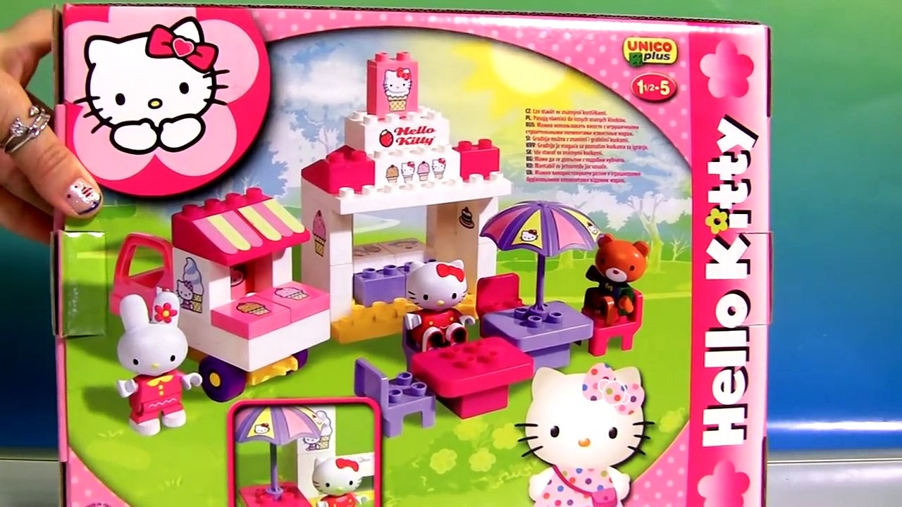 Hello Kitty Blocks Ice Cream Shop - Gelateria Petit Salon De Crème Glacée Sorveteria Helados