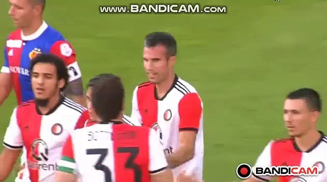 Robin van Persie Goal - FC Basel vs Feyenoord 0-1 13/072018