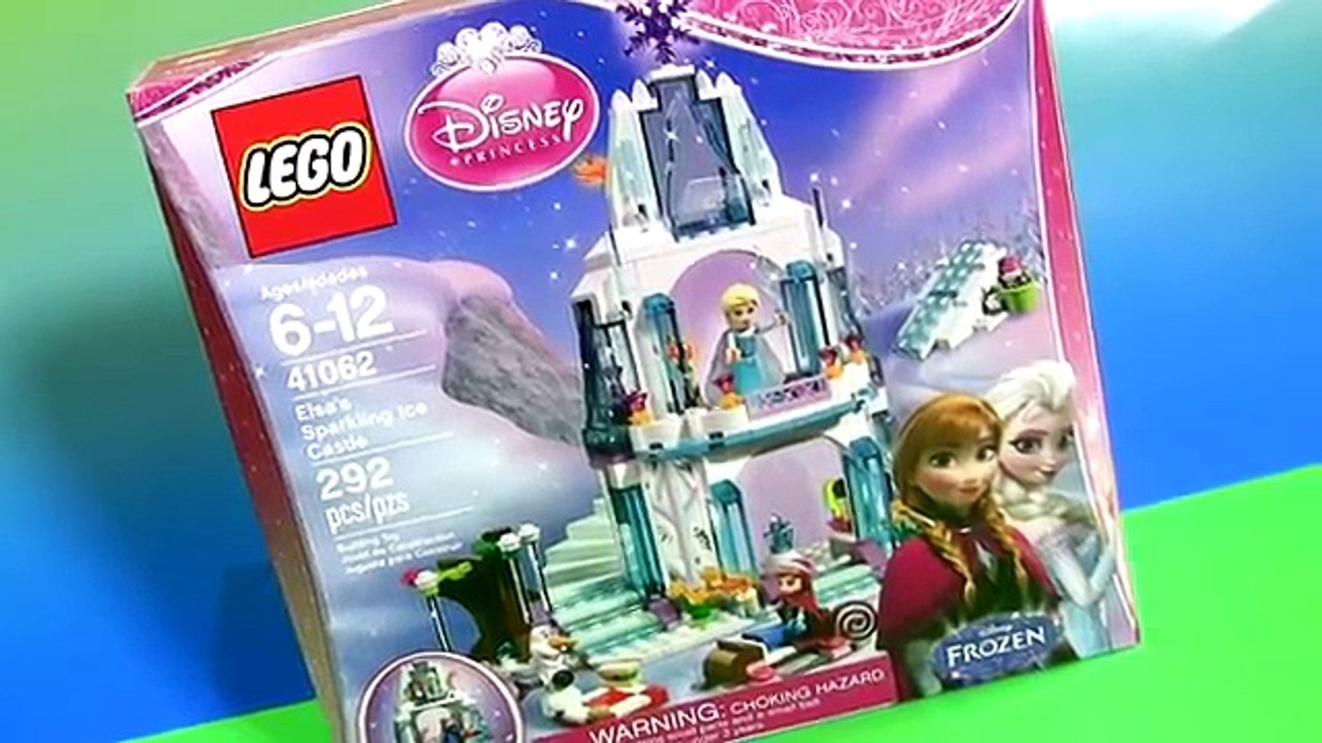 LEGO Disney Frozen Elsas Sparkling Ice Castle 41062 ❤ - video Dailymotion