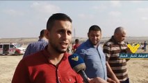 مسيرات العودة في قطاع غزة شهداء واصابات بالجملة...