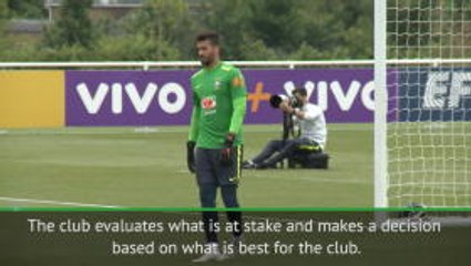 Roma won't be forced into selling Alisson - Monchi