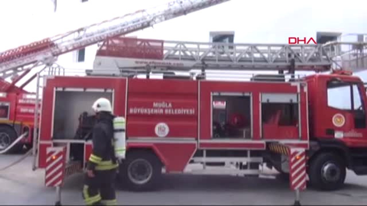 Muğla'da Hastanede Korkutan Yangın