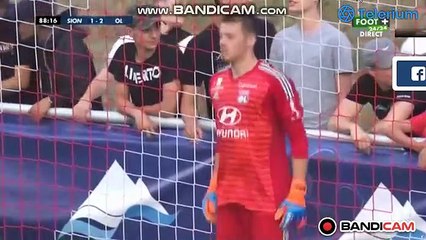 Anto Grgic Penalty Goal - FC Sion vs Lyon 2-2 13/07/2018