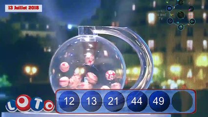 Loto : le tirage du Vendredi 13 juillet 2018 | 13 000 000€ + 50 codes à 20 000€