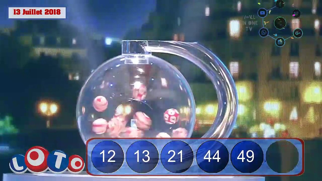 Loto : le tirage du Vendredi 13 juillet 2018 | 13 000 000€ + 50 codes à 20 000€