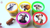 Ice Age Collision Course Play doh Learning COLORS Plastilina Toy Surprises for kids