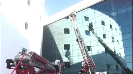 Muğla'da Üniversite Hastanesinde Yangın