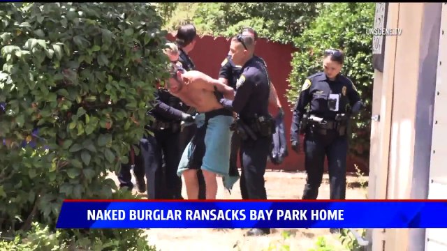Nude Intruder Suspected of Ransacking Home, Showering in Backyard