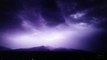 Captivating Lightning Storm Across Night Sky