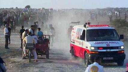 الجيش الإسرائيلي يُصيب 25 فلسطينيا قرب حدود غزة (3)