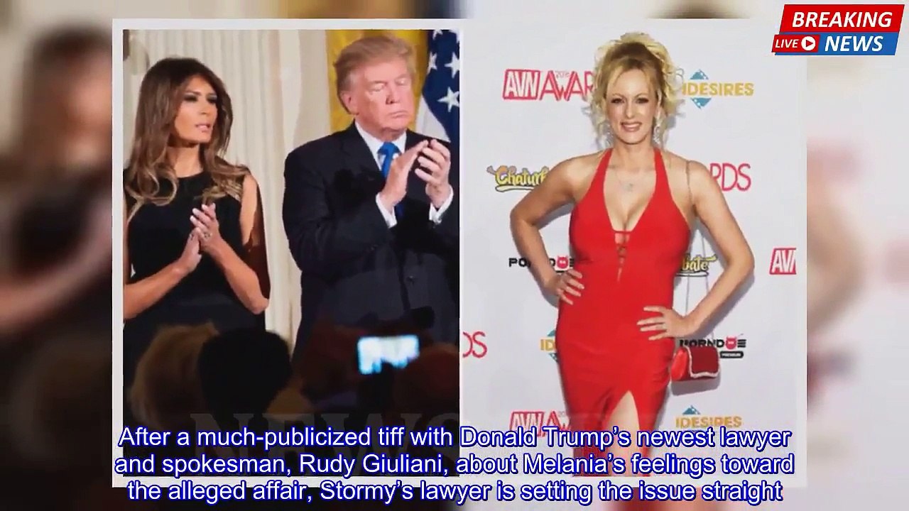 Melania Trump knows President Donald Trump had an affair with Stormy Daniels and deserves sympathy