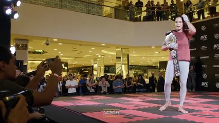 UFC 224: Amanda Nunes Has Been Treating Her Sinusitis With Help Of A Salt Room - MMA Fighting