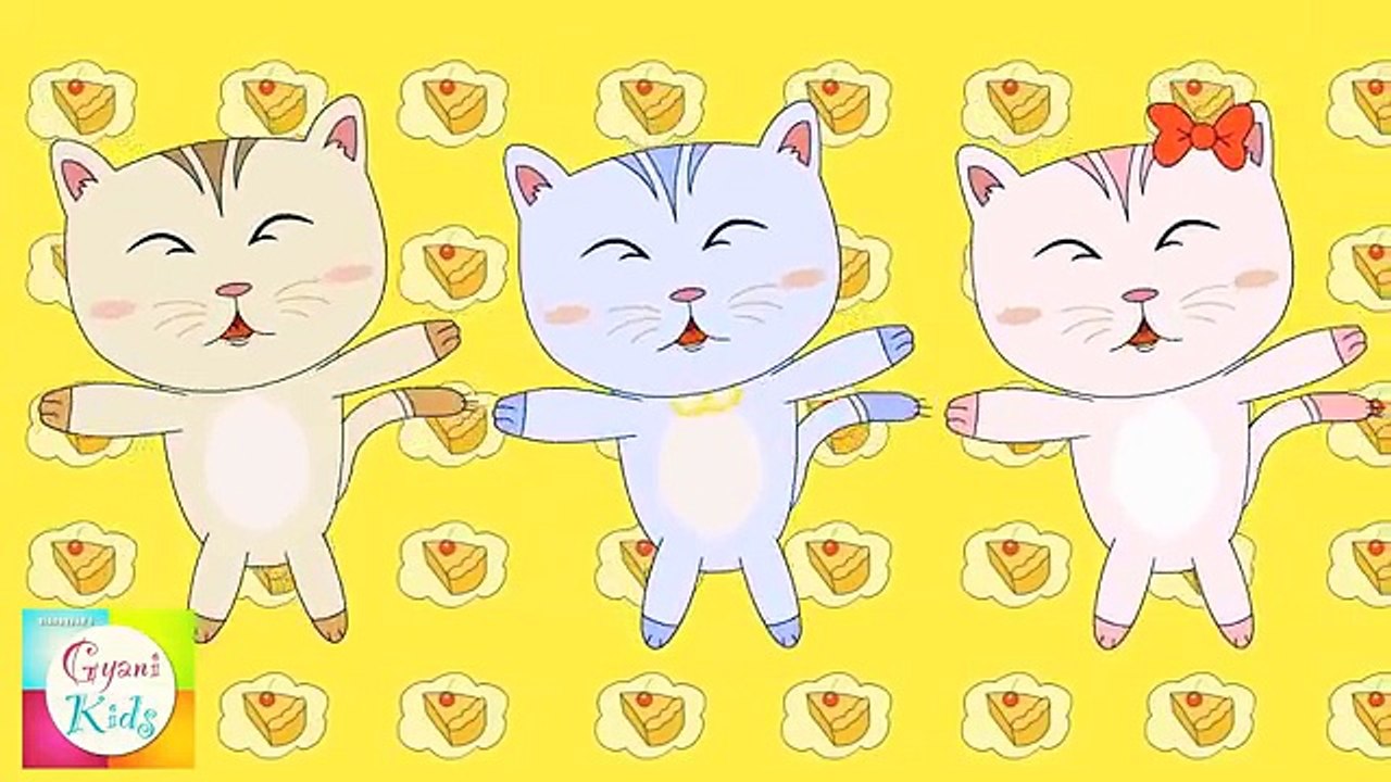 Three Little Kittens Nursery Rhyme | Animation Rhymes Songs For Children