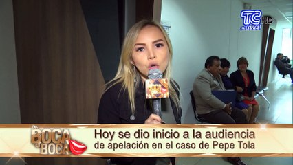 Madre y abogados de la supuesta víctima hablan sobre Pepe Tola