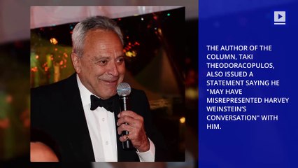 Did Harvey Weinstein Admit to Offering Acting Parts for Sex?