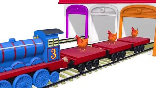 Kids Bus & Thomas Train Colors for Children | Leanrning Colors Video for Kids