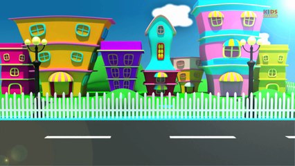 Colors on Wheels | Learn Colors