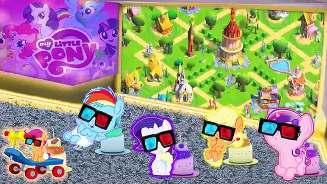 My Little Pony Baby on TV Finger Family Song | Funny Nursery Rhymes for Kids