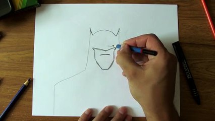 How To Draw The Batman Easy Version