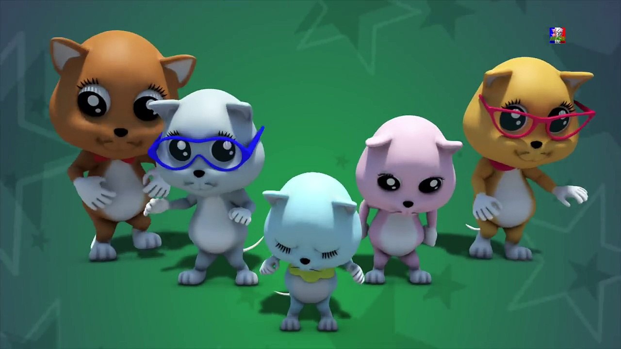 Chaton Doigt Famille | comptine | 3D Song For Kids | Babies Music | Kitten Finger Family