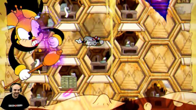 Cuphead Serie #7, jefe Honeycomb Herald, Run & Gun Rugged Ridge MondoXbox 60fps