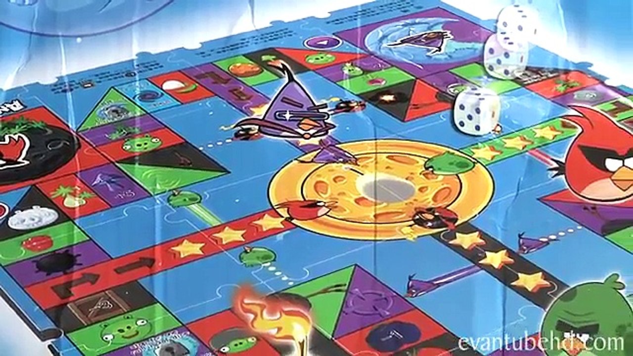 Angry Birds Space LASER LAUNCHER Toy - EPIC Red Laser Destruction!!!