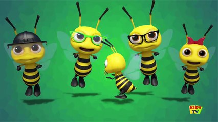 Descargar video: Bee Finger Family | Nursery Rhymes | Kids Songs | Baby Rhymes | Kids Tv Nursery Rhymes