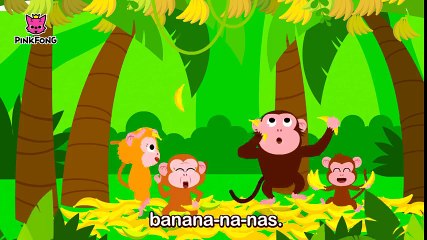 Monkey Banana - Animal Songs - PINKFONG Songs for Children