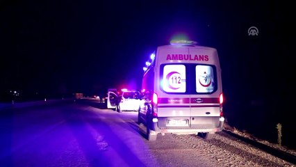 Kahta'da trafik kazası: 2 yaralı - ADIYAMAN