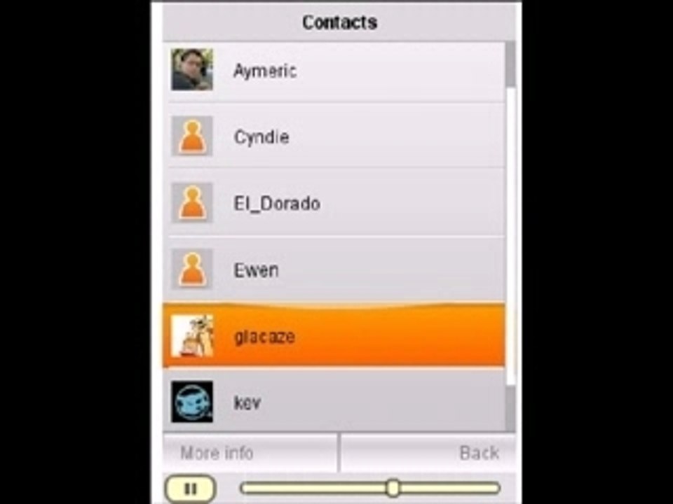 Orange lance BubbleTop version Widget sur mobile