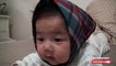Koreli kız bebek ilk defa türbana giriyor :D tesettürlü koreli kız