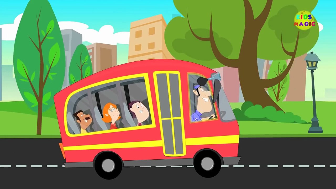 Wheels On The Bus | Nursery Rhymes | kids songs | rhymes