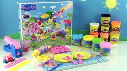 Peppa Pig Mega Dough PlaySet Nickelodeon PlayDoh MarblesBox