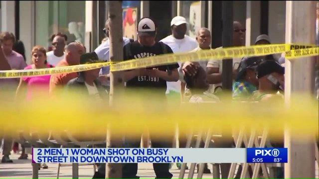 Shooting in Busy Brooklyn Neighborhood Injures 3, Police Say
