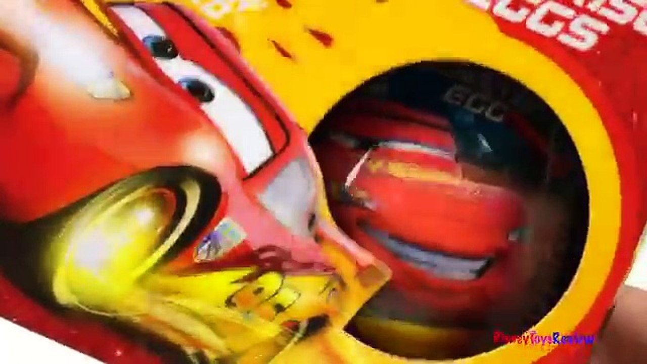 CHOCOLATE SURPRISE EGGS & TOY SURPRISE EGGS WITH DISNEY CARS MOANA DINO EGGS AND KINDER JOY SURPRISE