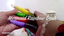 Play Doh Mermaids Rainbow Dash, Pinkie Pie, Twilight Sparkle, Applejack, Rarity, Fluttershy