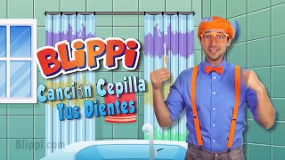 Canción cepilla tus dientes por Blippi | 2-Minutos Cepilla tus dientes para niños
