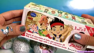 Doc McStuffins SURPRISE Eggs ❤ Disney Princess Sofia the First & Jake and NeverLand Pirates Huevos